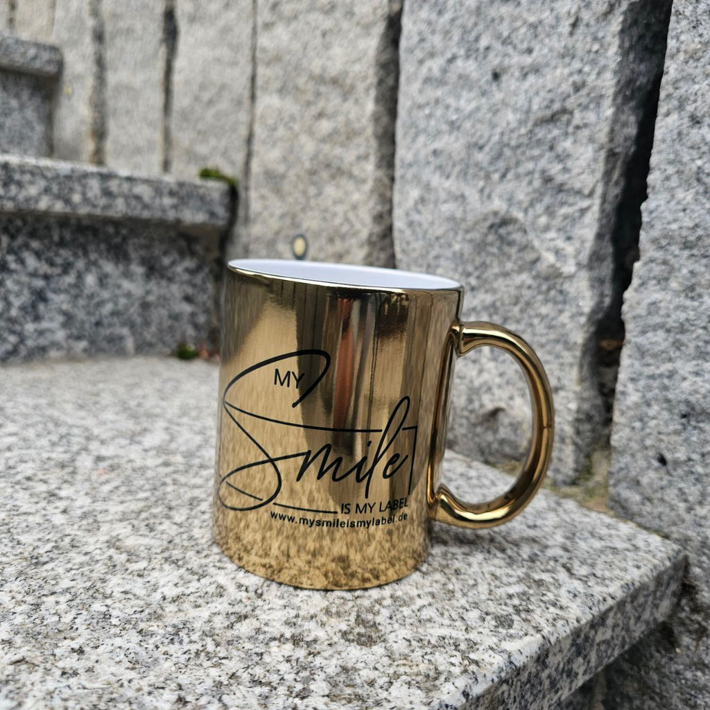 Tasse "My Smile is my Label"