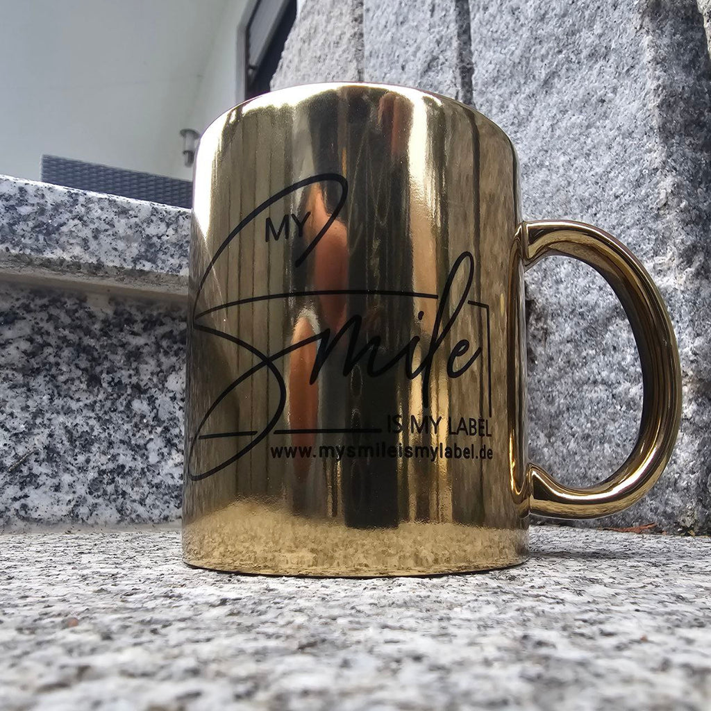 Tasse "My Smile is my Label"