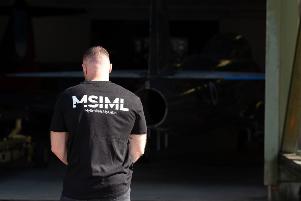 Männer T-Shirt "MSIML" Oversized