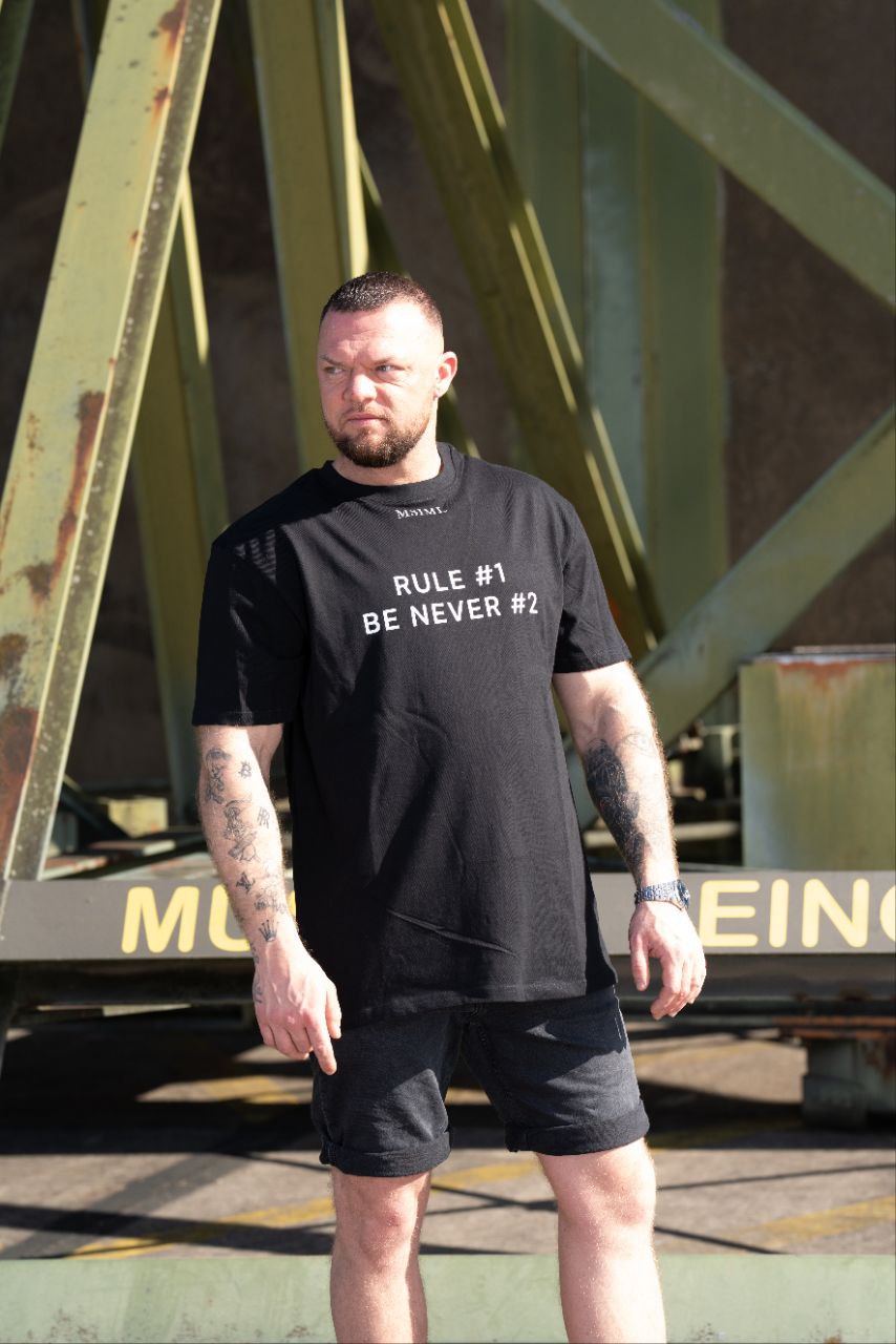Männer T-Shirt "Rules" Oversized