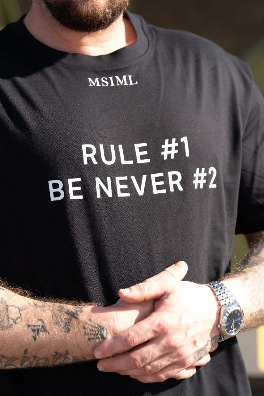 Männer T-Shirt "Rules" Oversized