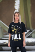 T-Shirt "No Time for Bullshit" Oversized