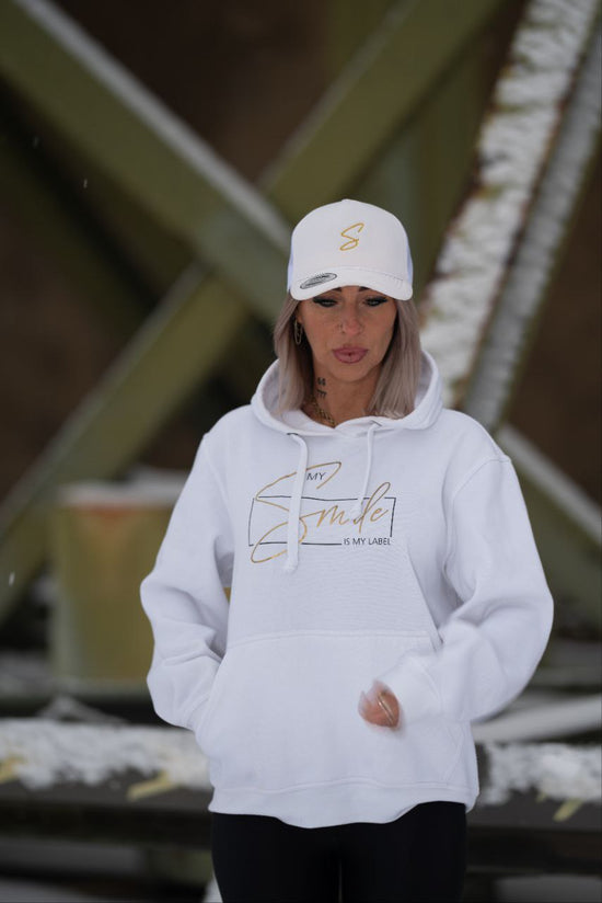 Hoodie "My Smile Is My Label"