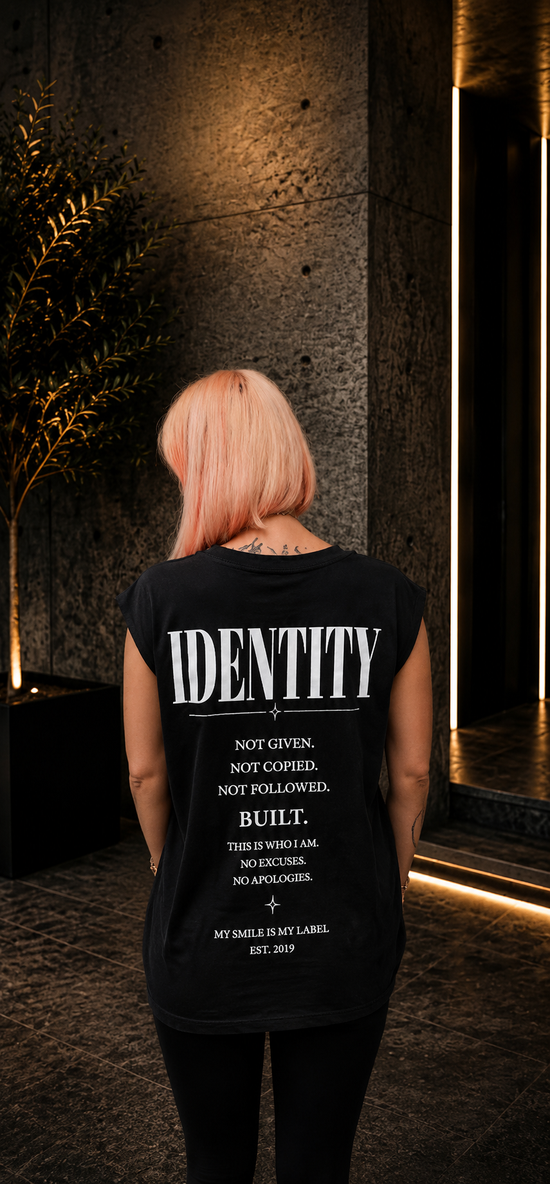 Unisex Muskelshirt Baumwolle – Identity Streetwear Tanktop