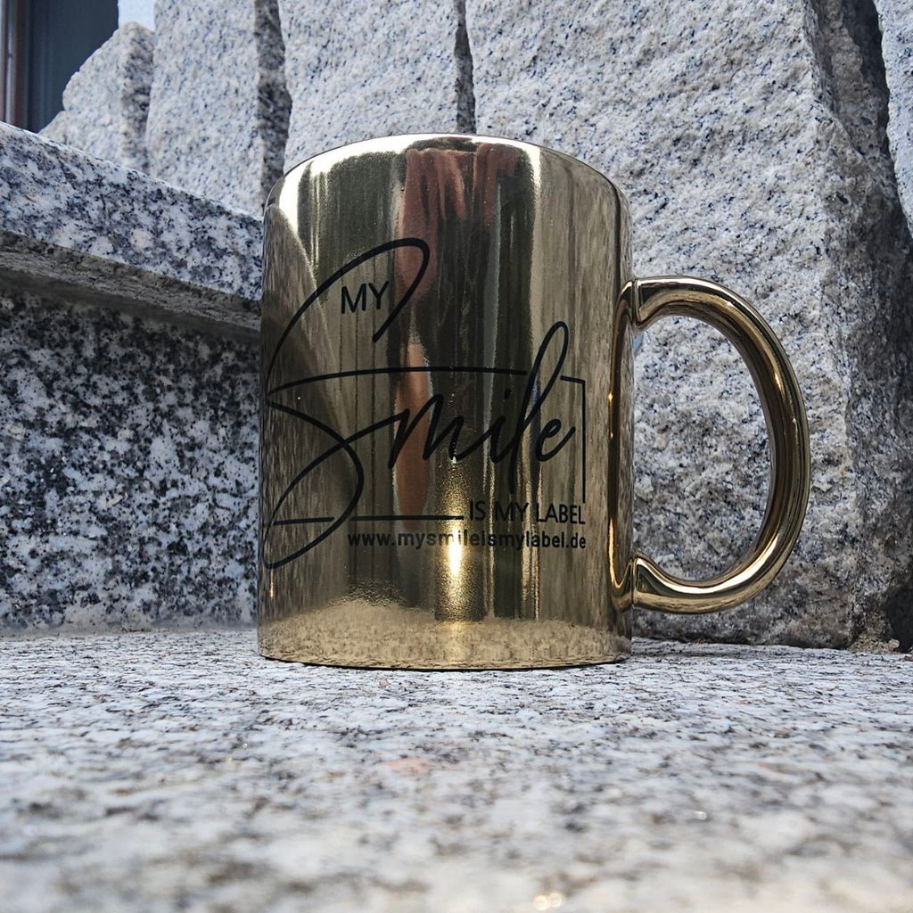 Tasse "My Smile is my Label"
